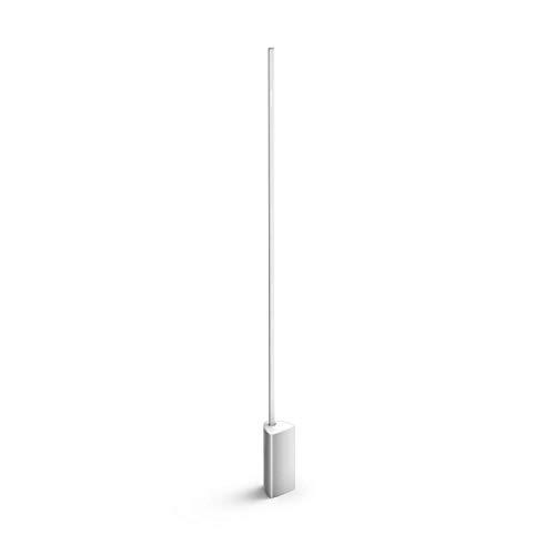 Philips Hue Signe - Lámpara de pie con LED Integrado en aluminio, luz de ambiente blanca y de colores, Iluminación inteligente, compatible con Amazon Alexa, Apple HomeKit y Google Assistant