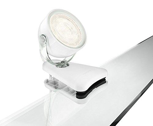 Philips myLiving Dyna, Foco LED con pinza, iluminación interior, 3 W, blanco