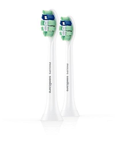 Philips Sonicare ProResults HX9022/07 - Set de 2 cabezales de recambio para cepillo de dientes eléctrico, defensa antiplaca, blanco, 2014