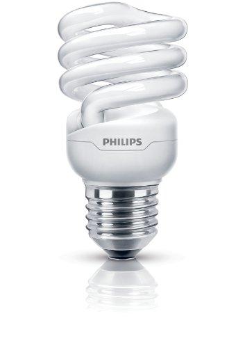 Philips Bombilla espiral,E27, bajo consumo, 12 W