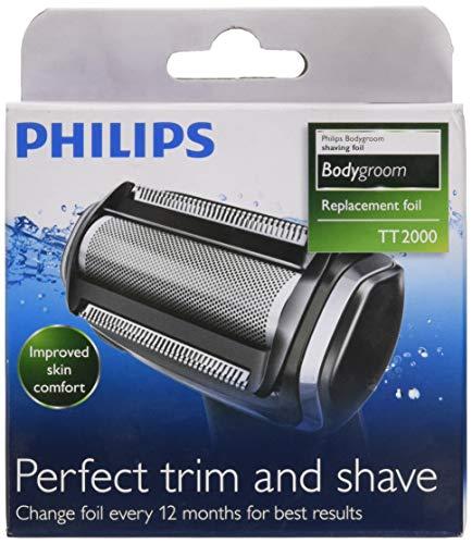 Philips TT2000/43 - Cabezal de recambio para afeitadoras corporales Philips, color gris