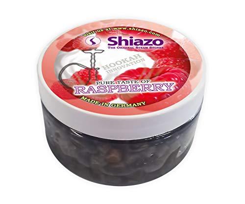 Shiazo - Sustitutivo de tabaco sin nicotina, frambuesa, en forma de piedrecitas, 100 gr, pack de 1 unidad