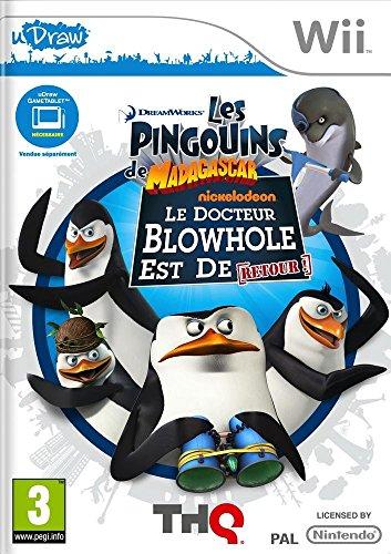 Les pingouins de Madagascar : le docteur Blowhole est de retour (jeu Wii tablette) [Importación francesa]