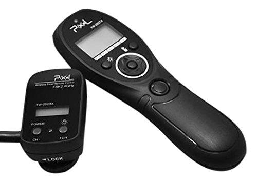 Pixel TW-282/DC2 - Disparador remoto inalámbrico con temporizador y conector DC2 para cámara réflex digital Nikon