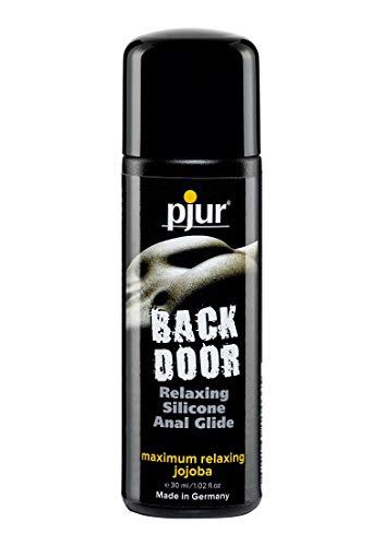 pjur BACK DOOR Relaxing Silicone Anal Glide - Lubricante anal de silicona - para sexo anal intenso - lubricación extralarga - pack de 1 (1x30ml)