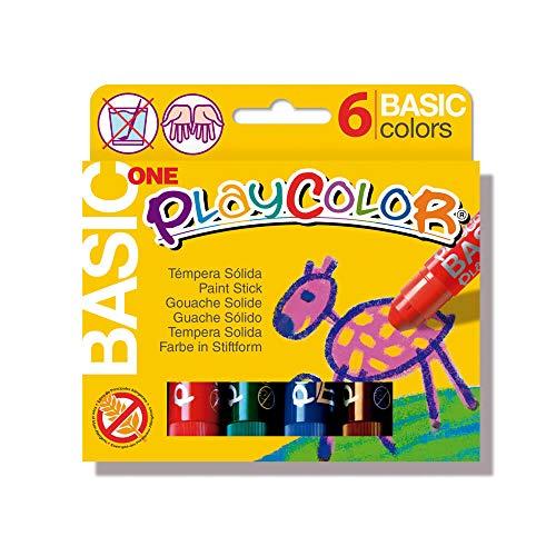 PlayColor - Solid Paint Stick - Brian Clegg - 6 Stick Assorted Pack