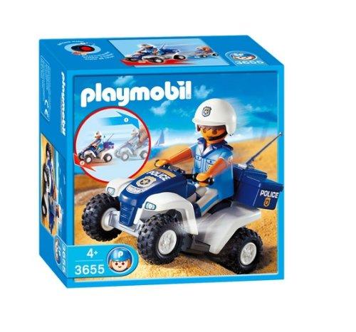 Playmobil Policía con Quad
