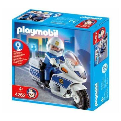 Playmobil - Policía Moto De Policía (4262)