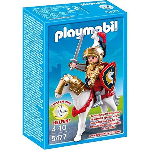 Playmobil - Caballeros - Caballero Dorado Christopher