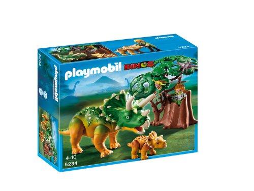 PLAYMOBIL - Triceratops con bebé (5234)