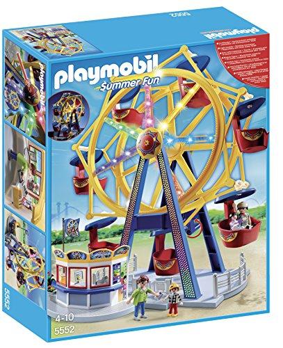 Playmobil Parque de Atracciones - Noria con luces, playset (5552)