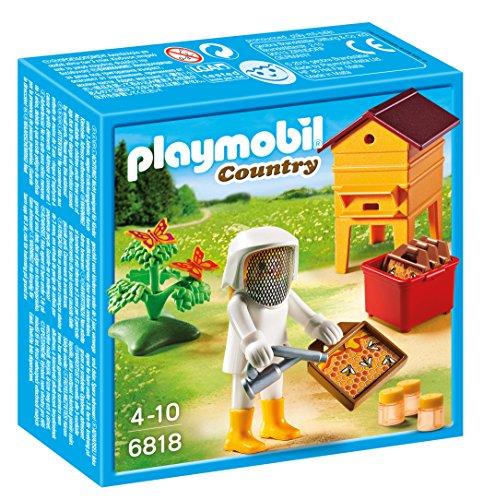 Playmobil Vida en el Bosque - Country Apicultor Juegos de construcción, Color Multicolor (Playmobil 6818)