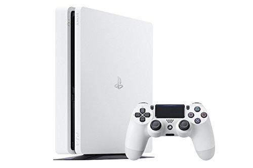 PlayStation 4 Slim (PS4) - Consola de 500 GB, Color Blanco