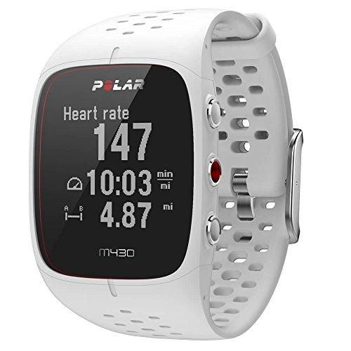 Polar M430 Reloj de Running con GPS y Frecuencia cardíaca en la muñeca - Multideporte - Actividad 24/7 - Blanco, S