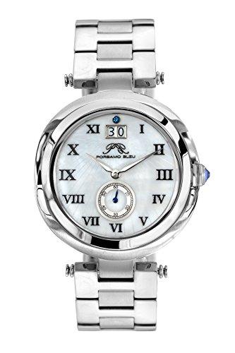 Reloj de pulsera femenino Porsamo Bleu South Sea (103ASSS), de acero inoxidable plateado