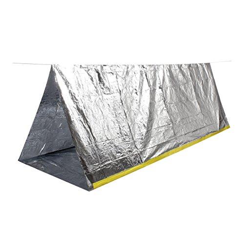 Portatil Carpa Refugio De Campamento De Emergencia Plegable Supervivencia Al Aire Libre Para Acampar