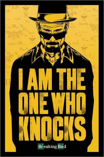 Póster Breaking Bad - I am the one who knocks - cartel económico, póster XXL