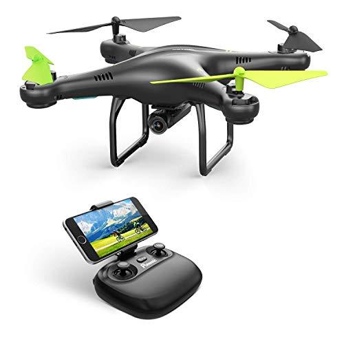 Potensic U42 WiFi FPV Drone con Cámara 720P HD, 360 ° Flip, RTF RC Drone con Altitud Hold, Sensor de gravedad, Modo sin Cabaza, etc, compatible con VR Glass, para Principiantes y Niños