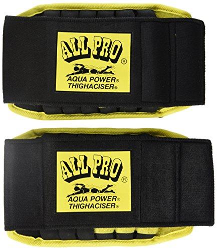 All Pro Weight Adjustable Aquatic Thighaciser Thigh Weights, 6-Pound