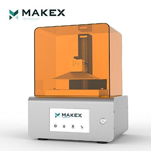 Makex M-One Pro Series 30 Modelo 3D Impresora de escritorio DLP 3D 405nm Impresora 3D de escritorio para diseño Mini 3D con DLP Tech fecha impresión 3D Windows/MAC/LINUX soportado