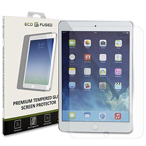 ECO-FUSED QVQLM-PAA-1PC iPad Air 1/2 - Protector de Pantalla (Protector de Pantalla, Apple, iPad Air 1/2, Resistente a rayones, Transparente, 1 Pieza(s))