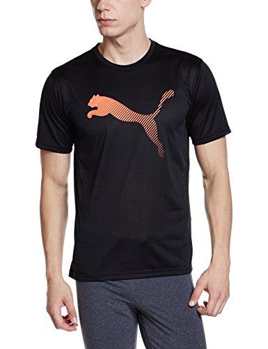 PUMA Vent Cat - Camiseta, Unisex, Vent Cat, Negro/Rojo