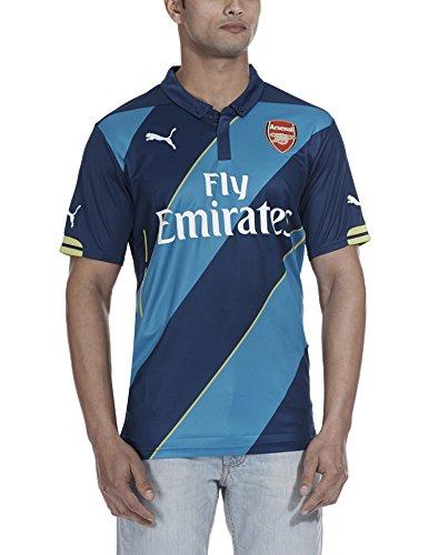 PUMA Trikot AFC Cup Replica Shirt - Camiseta/Camisa Deportivas para Hombre, Color Azul, Talla