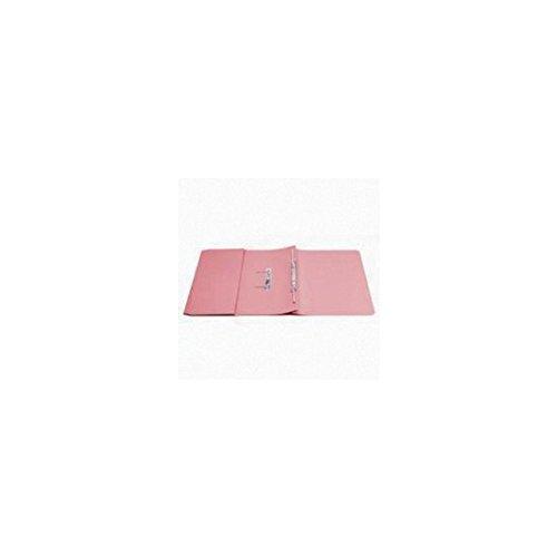 Q-Connect KF26098 - Dossier con fastener y bolsillo interior (tamaño folio, lomo 38 mm), color rosa