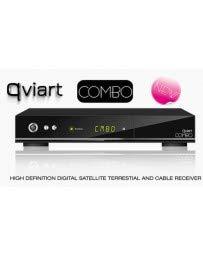 Qviart Combo QV01003 - Sintonizador de TV (2 GB RAM, USB 2.0, HDMI, 1080p), color negro