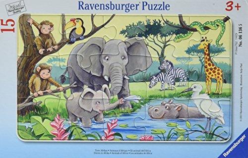 Ravensburger Puzle de Animales del Bosque para niños, 06376