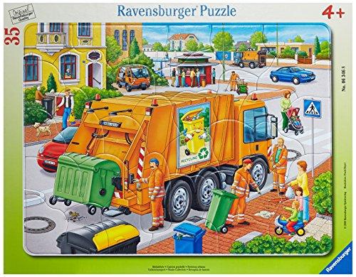 Ravensburger 06346 - Puzzle de 35 Piezas diseño Recogida de residuos