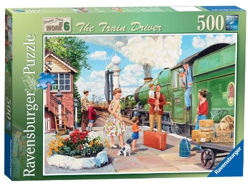 Ravensburger Happy Days At Work The Train Driver Puzzle (500 Pieces)