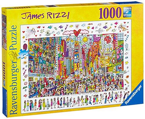 Ravensburger James Rizzi - Puzle (1000 Piezas), diseño de Times Square