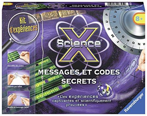 Ravensburger Mini Messages et Codes Secrets - Juguetes y Kits de Ciencia para niños (Kit de experimentos, 8 año(s), Niño/niña, 200 mm, 140 mm, 50 mm)