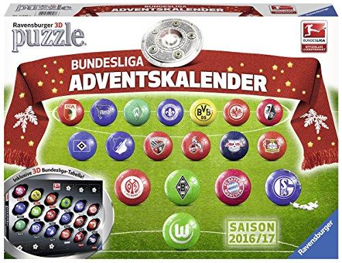 Ravensburger Puzzle-3D 11696 - Bundesliga Calendario adviento