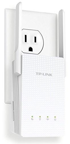 TP-LINK RE210 AC 750Mbps - Extensor de red WiFi, Repetidor, 750 Mbps, 2 antenas, puertos LAN, WPS, Blanco