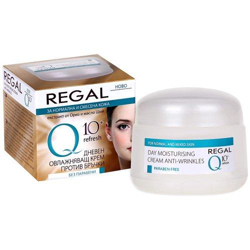 Regal Q10+ - Crema Hidratante de Día Antiarrugas Piel Normal y Mixta