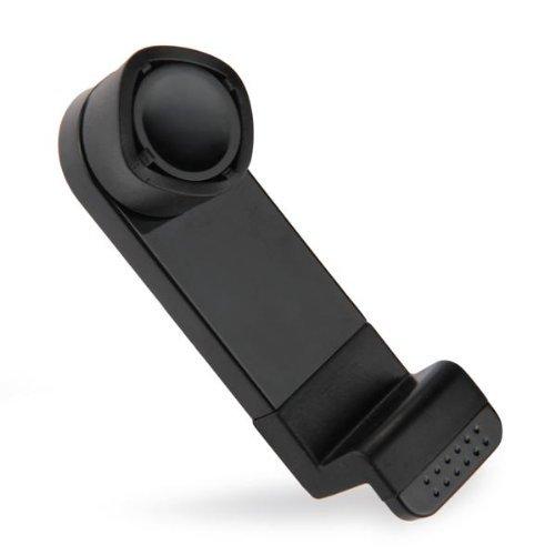 Rejilla de ventilación ajustable soporte de coche soporte para teléfono móvil Negro