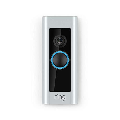 Ring Video Doorbell Pro | Kit de timbre y transformador, HD 1080p, comunicación bidireccional, Wi-Fi, detección de movimiento