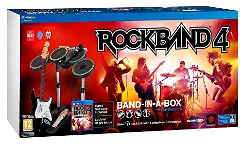 Rock Band 4 + Guitarra Wireless + Batería Wireless + Micrófono