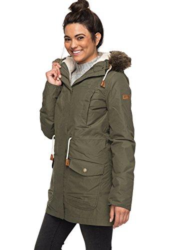 Roxy - Chaqueta Parka Impermeable - Mujer - XL - Verde