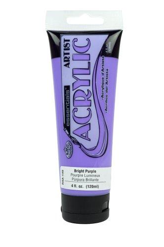 Royal & Langnickel Essentials - Tubos de pintura acrílica, 120 ml, 3 unidades, color violeta
