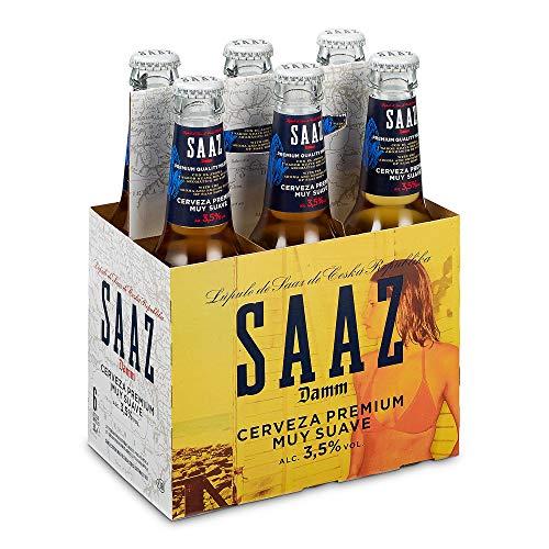 Saaz Cerveza - Paquete de 6 x 330 ml - Total: 1980 ml