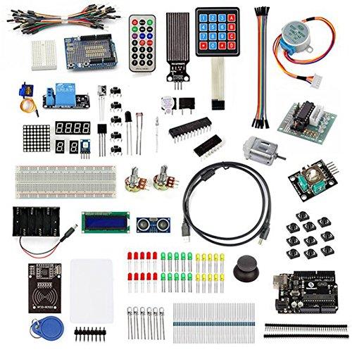 SainSmart Master Kit RFID con Motor Servo, LCD, Varios Sensores para Arduino IDE AVR MCU Alumno