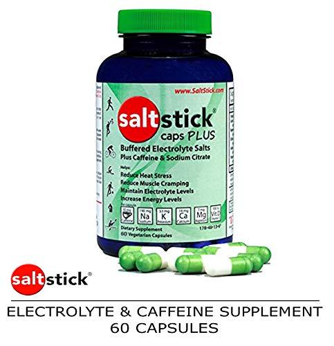 Saltstick Suplemento Dietético con Sales Electrolíticas y Cafeína - 100 Cápsulas