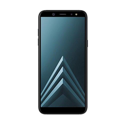 Samsung Galaxy A6 - Smartphone libre Android 8,0 (5,6 HD+), Dual SIM, Cámara Trasera 16MP + Flash y Frontal 16MP + Flash, Negro, 32 GB 5.6" - Versión española