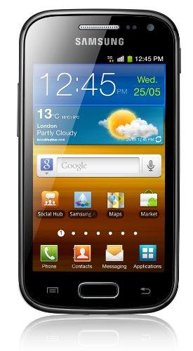 Samsung Galaxy Ace 2 (i8160) - Smartphone libre (pantalla táctil de 3,8" 480 x 800, cámara 5 Mp, 4 GB de capacidad, procesador de 800 MHz, 768 MB de RAM, S.O. Android 2.3.6 TouchWiz), negro