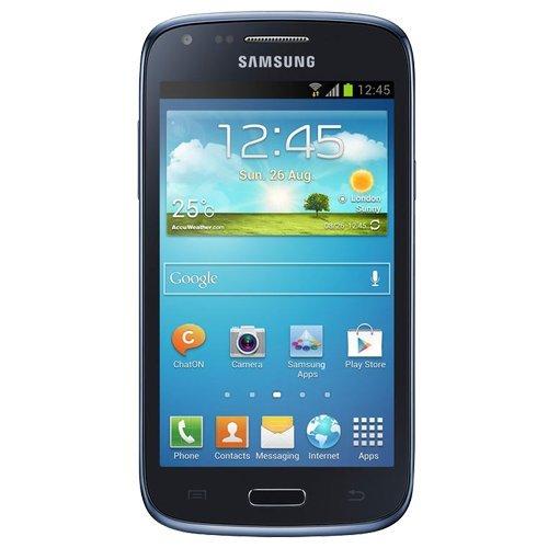 Samsung Galaxy Core (i8260) - Smartphone libre Android (pantalla 4.3", cámara 5 Mp, 8 GB, 1.2 GHz), Azul [versión europea]