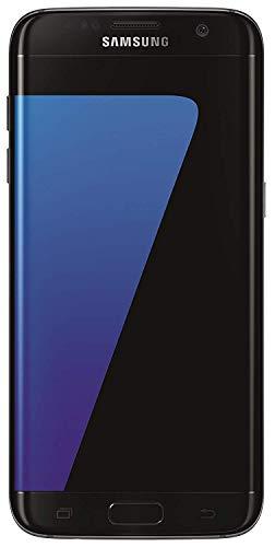 Samsung Galaxy S7 Edge - Smartphone Android de 5.5" (Bluetooth v4.2, SIM única, Memoria Interna de 32 GB, NanoSIM, cámara de 12 MP, Micro-USB), Color Negro - [Importado]