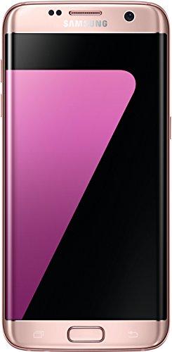 Samsung Galaxy S7 Edge, Smartphone Libre (5.5", 4GB RAM, 32GB, 12MP/Versión Alemana: No Incluye Samsung Pay ni Acceso a promociones Samsung Members), Color Rosa